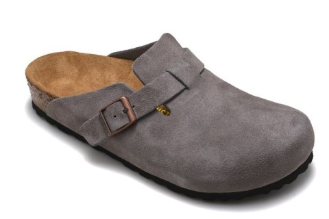 Birkenstock Boston - 1028602, Szary Birkenstock Boston - 1028602, Szary