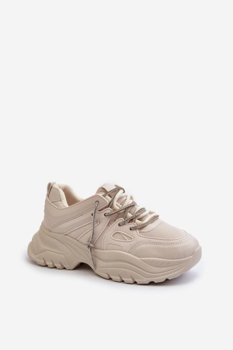 Buty Sportowe Model Relissa C2155 Beige - Step in style Buty Sportowe Model Relissa C2155 Beige - Step in style