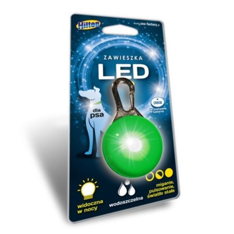 HILTON LED Zawieszka Silikonowa 2,0x3,1x5,5cm dla psa HILTON LED Zawieszka Silikonowa 2,0x3,1x5,5cm dla psa
