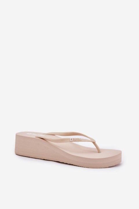 Sandał Japonki Model Big Star RR274A551 Beige - Step in style Sandał Japonki Model Big Star RR274A551 Beige - Step in style