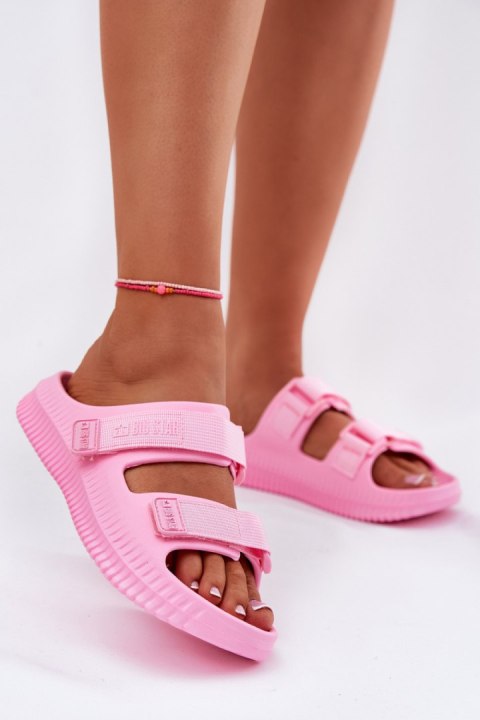 Sandał Klapki Model Big Star RR274A528 Pink - Step in style Sandał Klapki Model Big Star RR274A528 Pink - Step in style