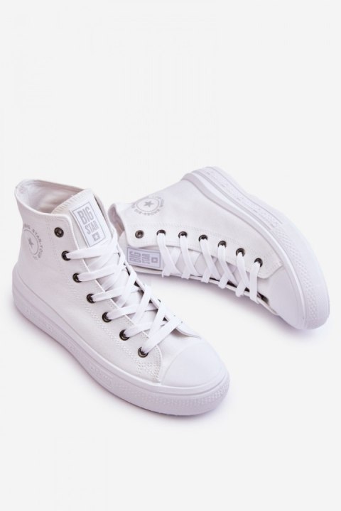 Trampki Model Big Star LL274A183 White - Step in style Trampki Model Big Star LL274A183 White - Step in style