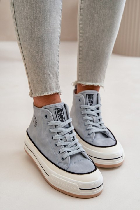 Trampki Model Big Star OO274069 Blue - Step in style Trampki Model Big Star OO274069 Blue - Step in style