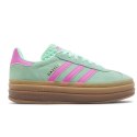 Adidas Gazelle Bold W Green H06125 damskie sneakersy zamszowe na platformie