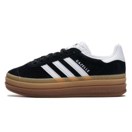 Adidas Gazelle Bold W Black IE0876 damskie sneakersy zamszowe na platformie