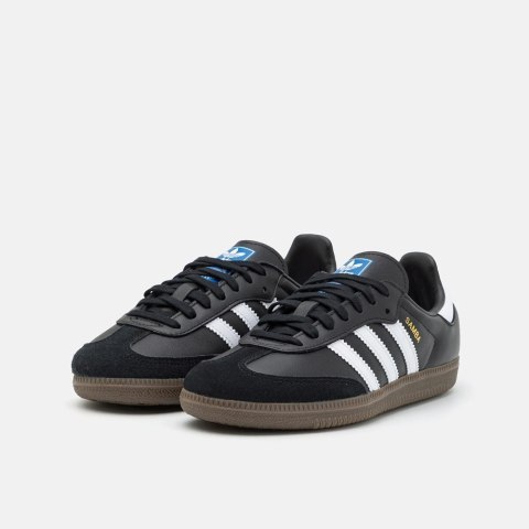 Adidas Samba OG Black B75807 unisex sneakersy skórzane retro Adidas Samba OG Black B75807 unisex sneakersy skórzane retro