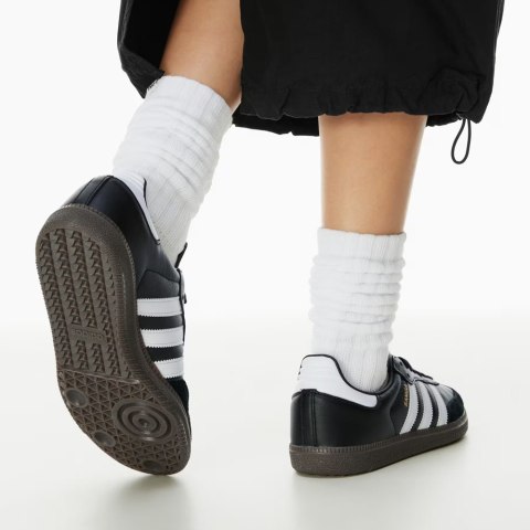 Adidas Samba OG Black B75807 unisex sneakersy skórzane retro Adidas Samba OG Black B75807 unisex sneakersy skórzane retro