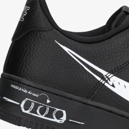 Nike Air Force 1 LV8 Utility M CW7581-001 Męskie sneakersy czarne z detalami Utility