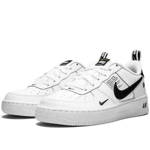 Nike Air Force 1 '07 LV8 Utility White unisex sneakersy białe z technicznymi detalami Nike Air Force 1 '07 LV8 Utility White unisex sneakersy białe z technicznymi detalami