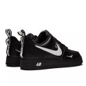 Nike Air Force 1 '07 LV8 Utility Black | Unisex sneakersy czarne z detalami Utility