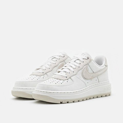 Nike Air Force 1 LUXE Grey DD9605-100 unisex sneakersy premium skórzane Nike Air Force 1 LUXE Grey DD9605-100 unisex sneakersy premium skórzane