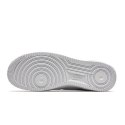 Nike Air Force 1 Low Supreme White CU9225-100 unisex sneakersy białe z logo Supreme