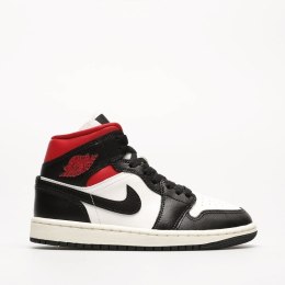 Nike Air Jordan 1 Mid Czarno-Białe unisex sneakersy black & white