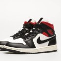 Nike Air Jordan 1 Mid Czarno-Białe unisex sneakersy black & white