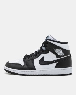 Nike Air Jordan 1 Mid Panda DV0991-101 unisex sneakersy czarno-białe