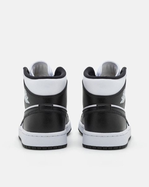 Nike Air Jordan 1 Mid Panda DV0991-101 unisex sneakersy czarno-białe Nike Air Jordan 1 Mid Panda DV0991-101 unisex sneakersy czarno-białe