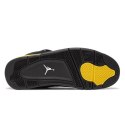 Nike Air Jordan 4 Retro Thunder unisex sneakersy czarno-żółte z siateczką i Air