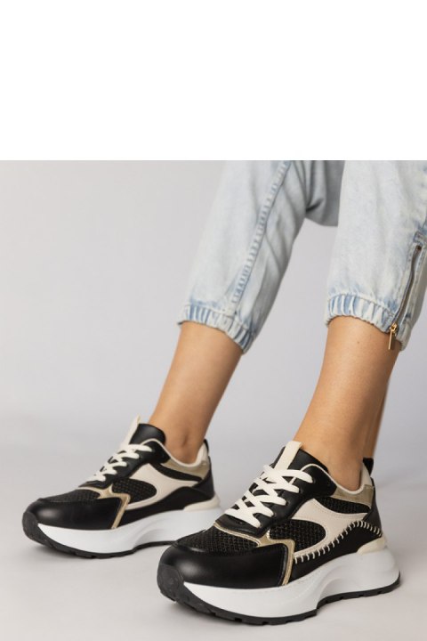 Buty Sportowe Model Berlisa L995 Black - PRIMO Buty Sportowe Model Berlisa L995 Black - PRIMO