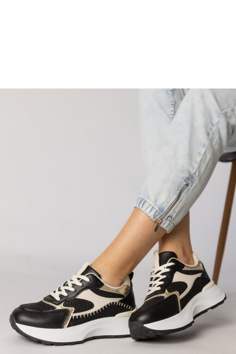 Buty Sportowe Model Berlisa L995 Black - PRIMO Buty Sportowe Model Berlisa L995 Black - PRIMO