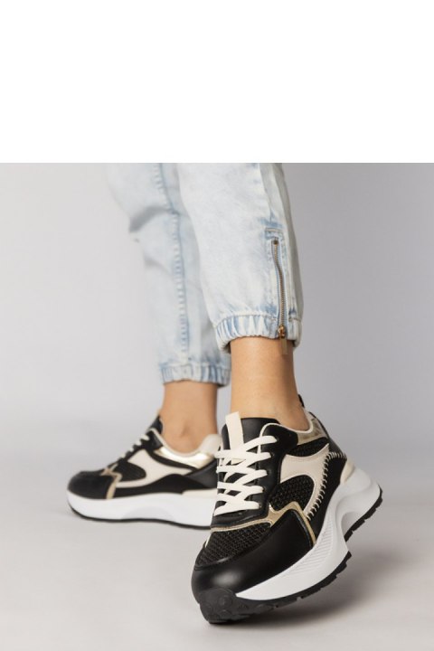Buty Sportowe Model Berlisa L995 Black - PRIMO Buty Sportowe Model Berlisa L995 Black - PRIMO