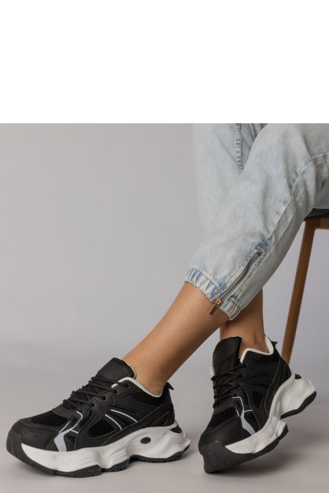 Buty Sportowe Model Klarris PC2811 Black - PRIMO Buty Sportowe Model Klarris PC2811 Black - PRIMO