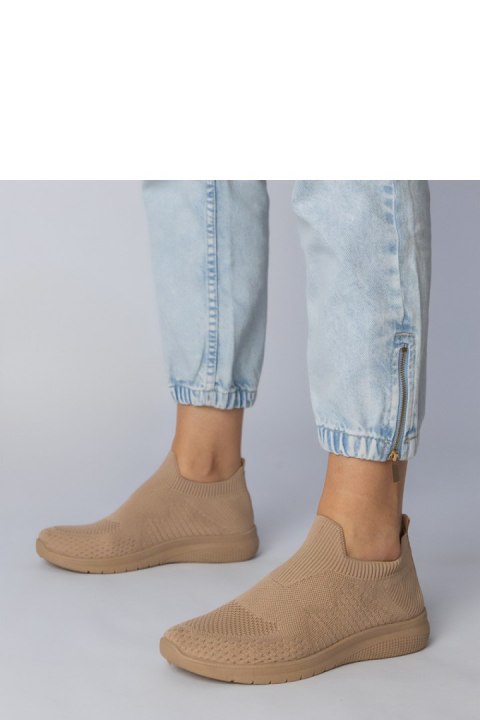 Buty Sportowe Model Kreta U398 Beige - PRIMO Buty Sportowe Model Kreta U398 Beige - PRIMO
