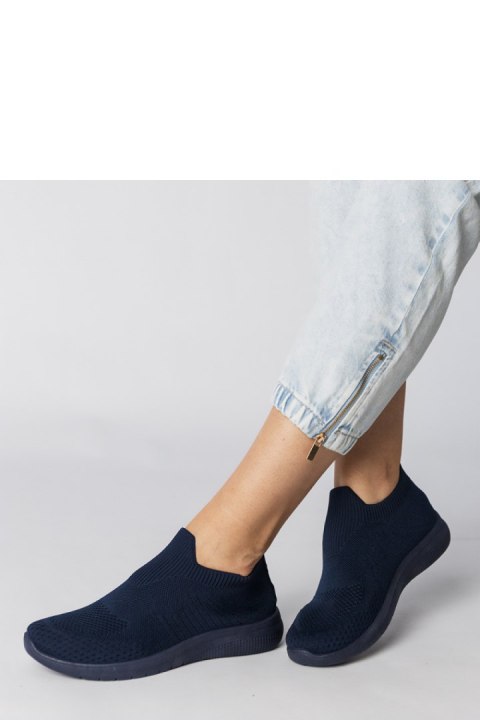 Buty Sportowe Model Kreta U398 Navy - PRIMO Buty Sportowe Model Kreta U398 Navy - PRIMO