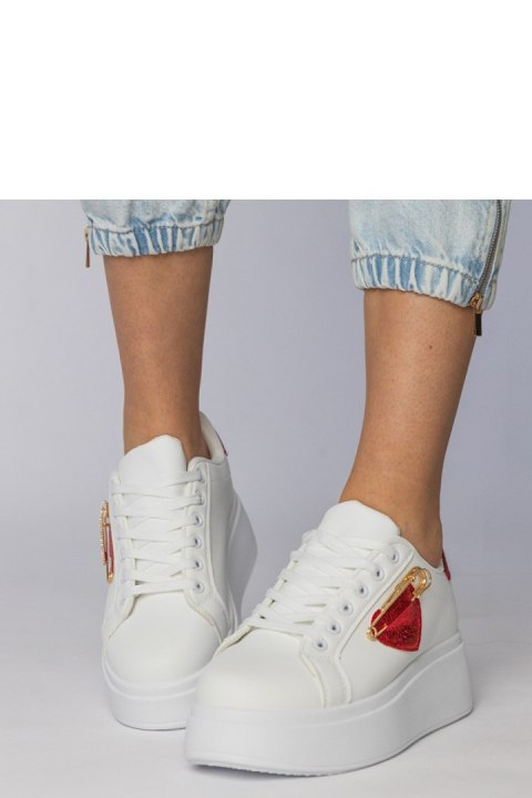 Buty Sportowe Model Lerisol 8919 White/Red - PRIMO Buty Sportowe Model Lerisol 8919 White/Red - PRIMO