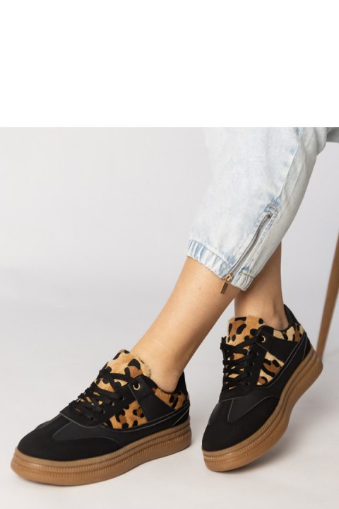 Buty Sportowe Model Meril PC2817 Black - PRIMO Buty Sportowe Model Meril PC2817 Black - PRIMO
