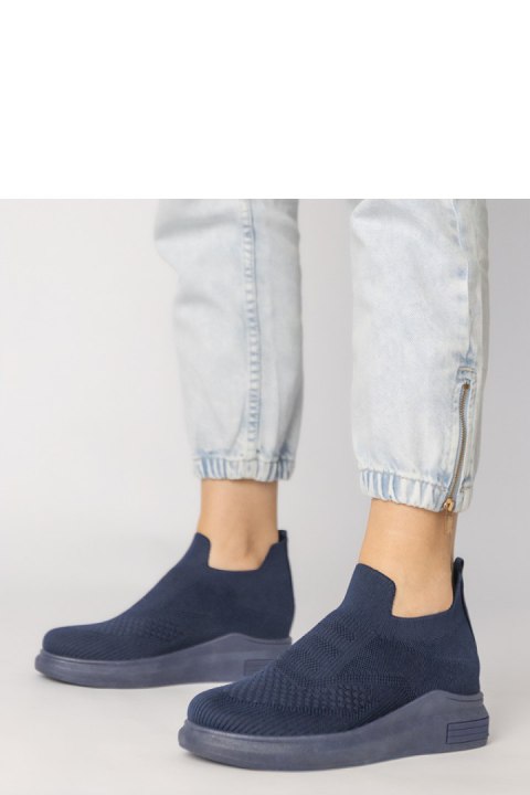 Buty Sportowe Model Merinsa D0011 Navy - PRIMO Buty Sportowe Model Merinsa D0011 Navy - PRIMO