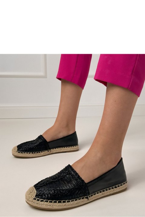Espadryle Model Zelvira CZ-5 Black - PRIMO Espadryle Model Zelvira CZ-5 Black - PRIMO
