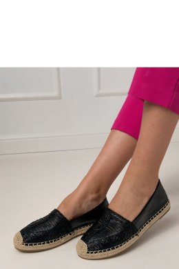 Espadryle Model Zelvira CZ-5 Black - PRIMO