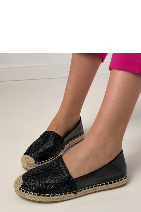 Espadryle Model Zelvira CZ-5 Black - PRIMO Espadryle Model Zelvira CZ-5 Black - PRIMO