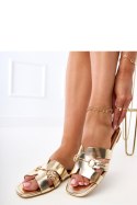 Sandał Klapki Model Elamisa 221-5 Gold - PRIMO
