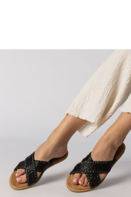 Sandał Klapki Model Ellinara JB1949 Black - PRIMO