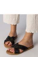 Sandał Klapki Model Ellinara JB1949 Black - PRIMO