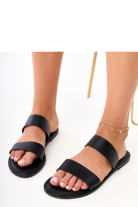 Sandał Klapki Model Fariza 8297 Black - PRIMO Sandał Klapki Model Fariza 8297 Black - PRIMO