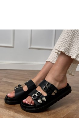 Sandał Klapki Model Fetta 100-448 Black - PRIMO