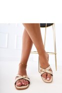 Sandał Klapki Model Flius DM455 Beige - PRIMO