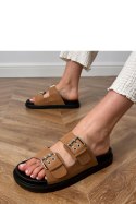 Sandał Klapki Model Klinet 100-462 Brown - PRIMO