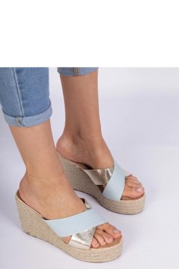 Sandał Klapki Model Lerada 5980 Jeans - PRIMO