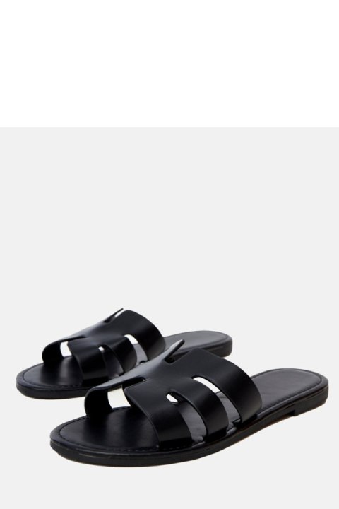 Sandał Klapki Model Ragos DM465 Black - PRIMO Sandał Klapki Model Ragos DM465 Black - PRIMO
