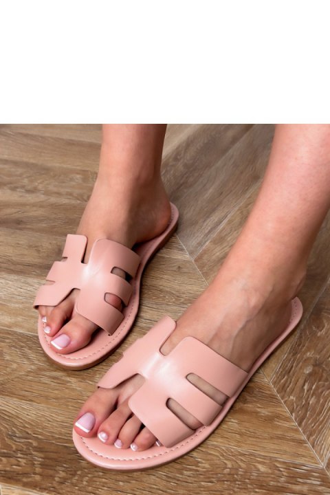 Sandał Klapki Model Ragos DM465 Pink - PRIMO Sandał Klapki Model Ragos DM465 Pink - PRIMO