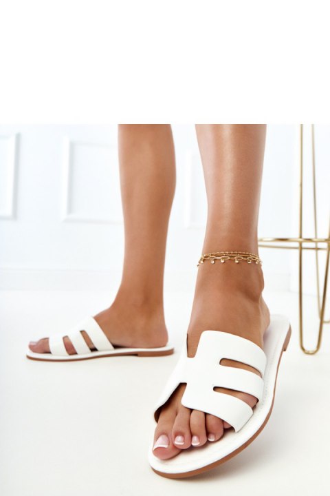 Sandał Klapki Model Ragos DM465 White - PRIMO Sandał Klapki Model Ragos DM465 White - PRIMO