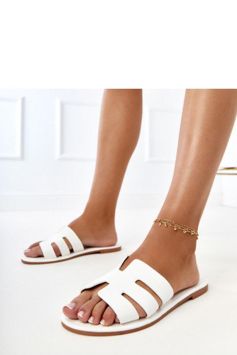 Sandał Klapki Model Ragos DM465 White - PRIMO Sandał Klapki Model Ragos DM465 White - PRIMO
