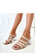 Sandał Klapki Model Sarile 4234 Silver - PRIMO
