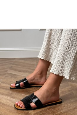 Sandał Klapki Model Sarini DM461 Black - PRIMO