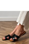 Sandał Klapki Model Sarini DM461 Black - PRIMO