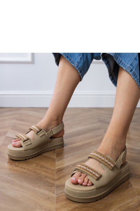 Sandały Model Jenisej PL367 Brown - PRIMO Sandały Model Jenisej PL367 Brown - PRIMO