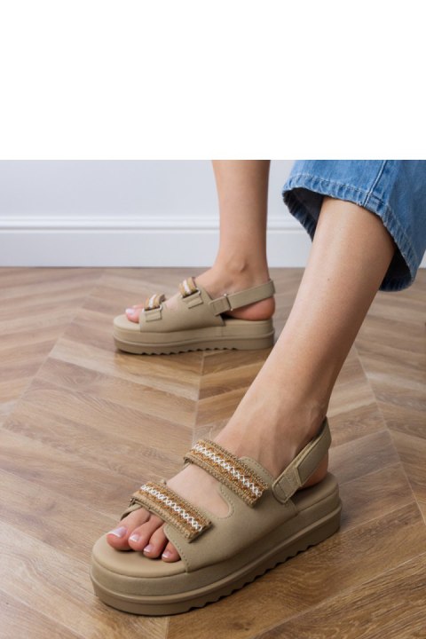 Sandały Model Jenisej PL367 Brown - PRIMO Sandały Model Jenisej PL367 Brown - PRIMO